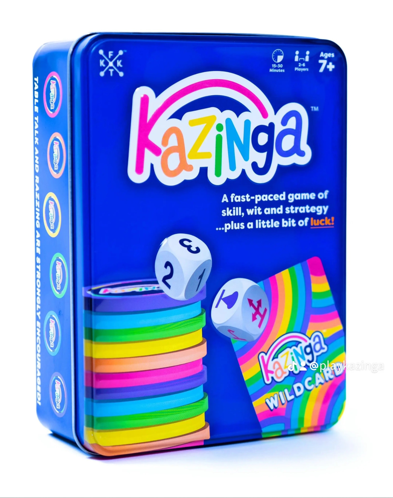 Kazinga game tin